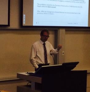 Presenting in Toronto, May 2014