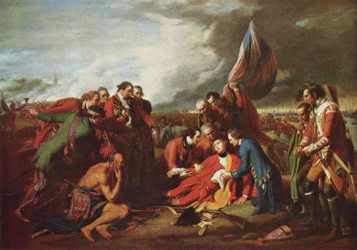 Benjamin West, The Death of General Wolfe, 1771
