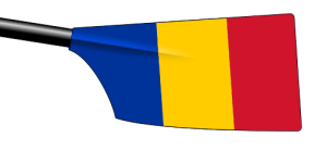 Rowing Blade in Queen's Tricolour